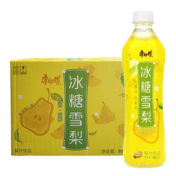 500ml康师傅胶装冰糖雪梨 30.00瓶 新品