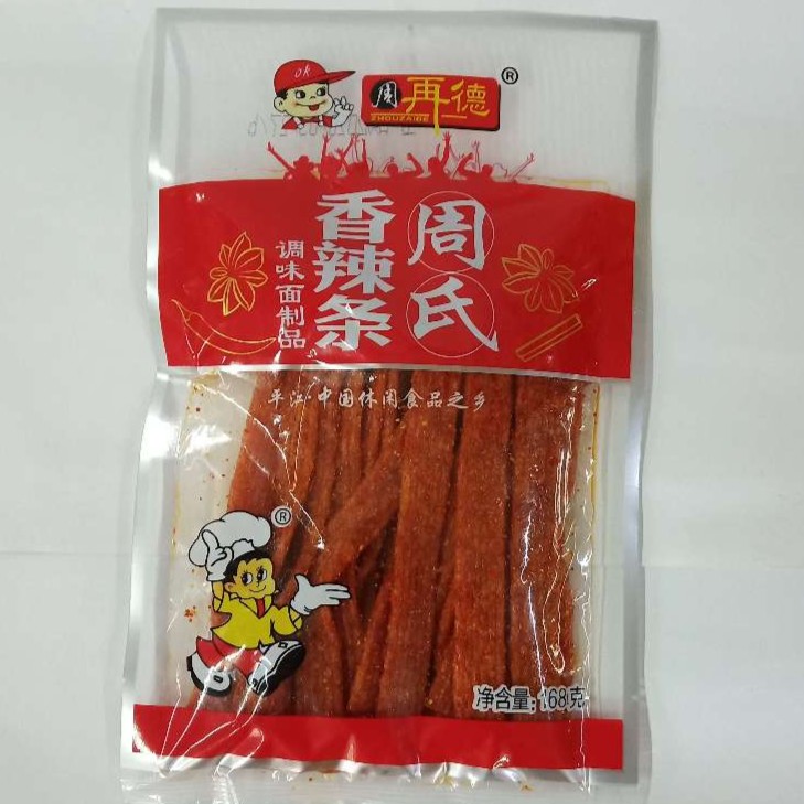 168g周再德周氏香辣条