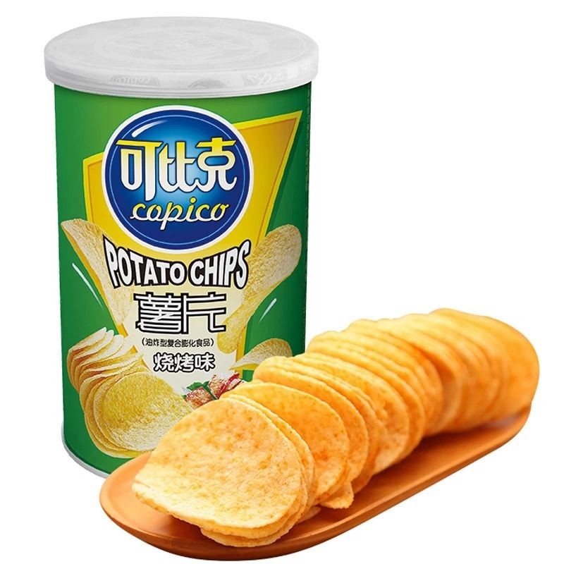 可比克烧烤味薯片45g 10000.00个