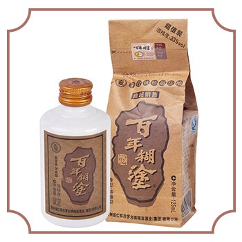 125ml百年糊涂33度 24.00瓶