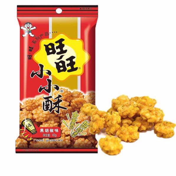 旺旺小小酥60g黑胡椒 5.00个